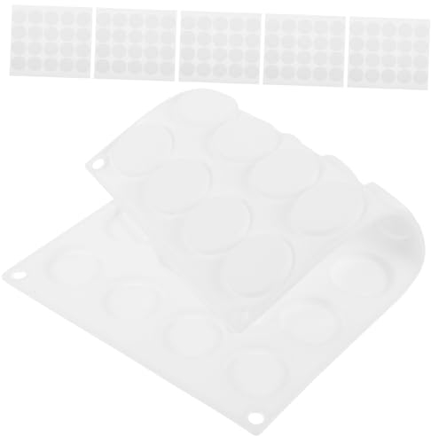 PLAFOPE Silikon 24er-pack Kreisförmige Wachssiegelstempel Vielseitiges Formset Für Dekorationen Briefversiegelung