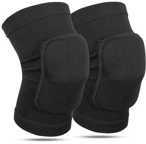 IKOPFLN Ginocchiere da ballo, ginocchiere da pallavolo, ginocchiere per adulti e bambini, ginocchiere sportive traspiranti, ginocchiere elastiche