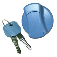 AdBlue Tankdeckel 40 mm abschließbar – Nachrüstdeckel für LKW mit 2 Schlüsseln – kompatibel mit Mercedes, MAN, DAF – ersetzt OE 0004704405, 81.15402.6027, 2171942