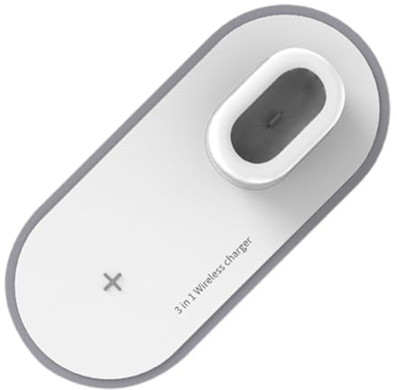 Uqezagpa Versatile Charging Station 3 In 1 Charges Mobile Phones Charging For Phones Smartwatches & Earphones Multifunctional Station