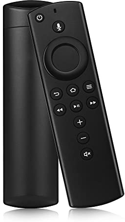 Telecomando vocale di ricambio adatto per Fire Series Stick di terza generazione, TV Stick 4K/4K MAX, TV Cube (2a/3a generazione), TV Stick Lite, TV Stick HD, N0t per Smart TV Hisense, TCL