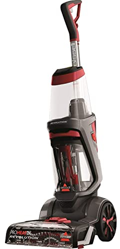 BISSELL ProHeat 2X Revolution, detergente per moquette, smacchiatore per tappeti supera il noleggio leader con tecnologia HeatWave, tappeti asciutti in 30 minuti, detergente per tappezzeria con