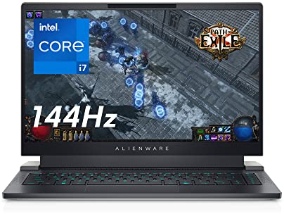 Alienware x14 R1 Gaming Laptop | 14“ FHD 144Hz 7ms Display | Intel Core i7 - 12700H Prozessor | 16GB RAM | 512GB SSD | NVIDIA GeForce RTX 3060 | Windows 11 Home | QWERTZ Tastatur | Lunar Light