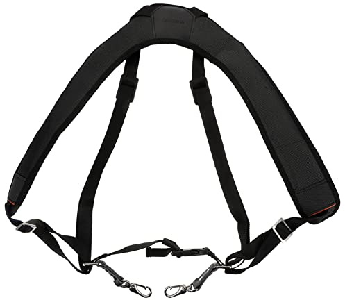 Amosfun Verstellbarer Djembe Gurt Schwarz mit 20mm High Density Schaum Air Mesh Sicherem Halt Instrumentenzubehör für Bühne und Ersatzgurt
