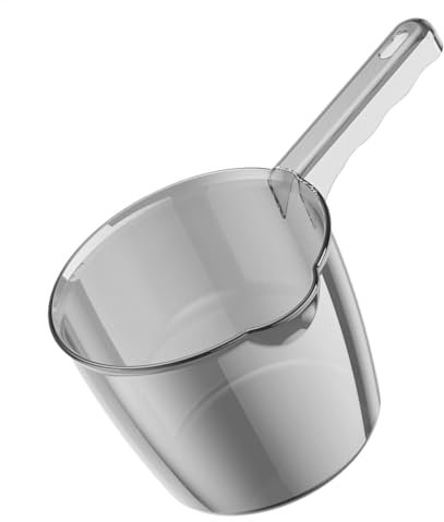 Badebecher mit, stabiler Badebecher, effiziente Badebecher, Badebecher mit langem Griff, Badebecher, stabiler Badekrug, Wasserschöpflöffel mit langem Griff, zertifizierter Badebecher von Omely