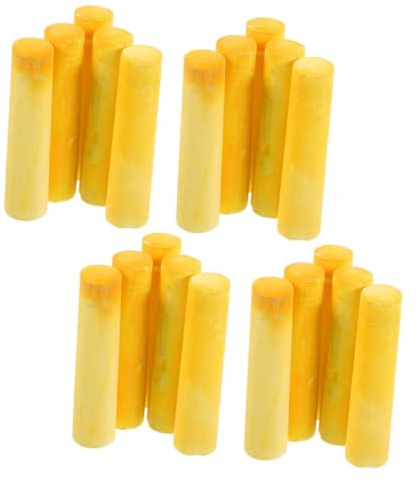 Toyvian 20pezzi Gessetti Per Marciapiedi Gessetti Per Ragazzo Da Rimovibili Jumbo Per Esterni Colorati Cancellabili Su Lavagne e Superfici Non Porose