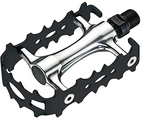 VP Components VP195E - Pedales de aleación de 9/16 ATB/Trekking en Color Negro