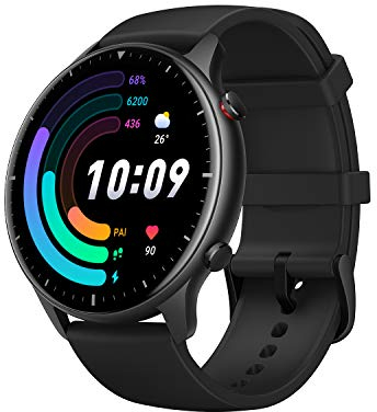 Amazfit GTR 2e Smartwatch Orologio Intelligente Alexa Integrato, AMOLED Da 1,39”, 90 Modalità di Allenamento, 5 ATM Impermeabile, Durata della batteria di 24 giorni, Monitor del Sonno, Uomo, Donna