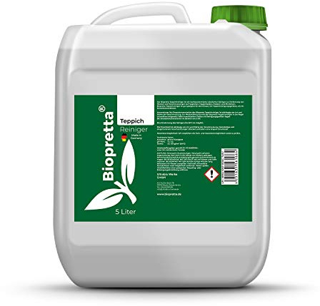 Biopretta Teppichreiniger 5000 ml Konzentrat für Waschsauger oder manuelle Reinigung
