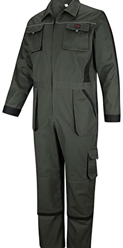 Hoggs of Fife WorkHogg Coverall-Zipped Green/Black X-Large X-Large Black