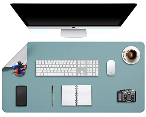 DOBAOJIA Mausepad XXXL 90 x 43cm, Große Mausmat, Büro Schreibtisch Pad | Laptop-Schreibtischmatte, Schreibtischunterlage, Schreibblock, Doppelseitige Verwendung PU Leder Wasserdicht