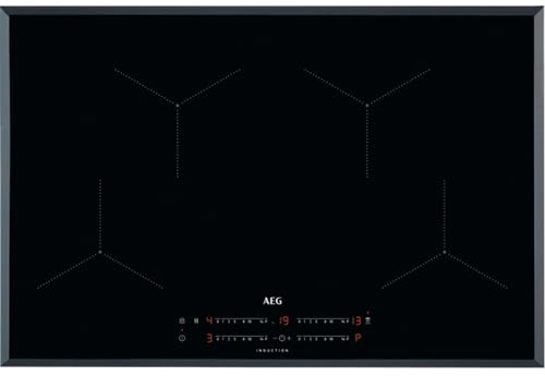 AEG IKB84433FB PIANO COTTURA AD INDUZIONE 80 CM 4 ZONE 14 LIVELLI NERO