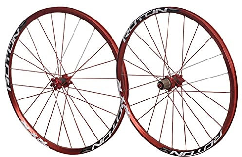 Generic Mountainbike Laufradsatz 26/27,5/29 Fahrradfelge MTB Scheibenbremse Schnellspanner Laufräder 32H Carbon Nabe Für 7/8/9/10/11 Speed Kassette Flywh