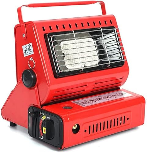 AAPIE Compact Gas Heater Portable Compact Mobile Caravan Outdoor Heat Lamp Butane for Fishing Camping Hiking Patio