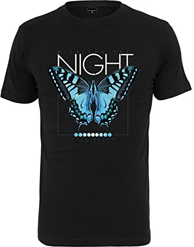 Mister Tee Herren Butterfly Night Tee