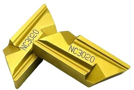 strumento di tornitura 10pcs KNUX160405 NC3020 Carbide Insert Metal Transposition Cutting Tool CNC Tool Super Hard Wear Tools utensili da tornio(KNUX160405R11 NC3020)