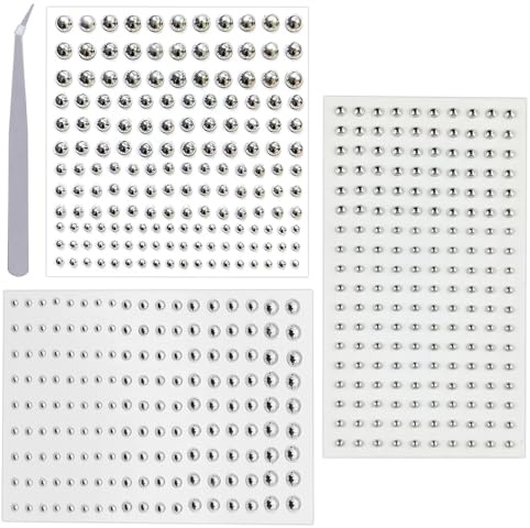 Rienan Fake Piercings 3 PCS Fake Nasenpiercing Spike Stickers Fake Nasen Piercing Nasenring Fakes Sticker Ugenbrauenstecker Im Lieferumfang Ist 1 Pinzette Enthalten Kann Wiederholt Verwendet Werden