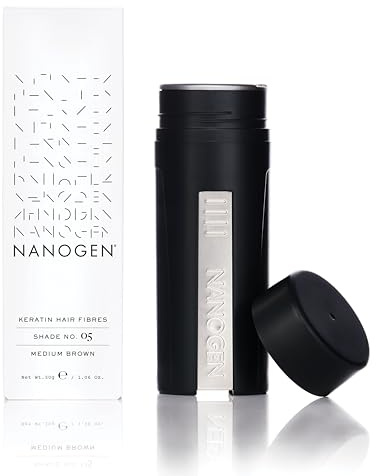 NANOGEN NANOFIBRES Medium Brown 30GR, Estandar