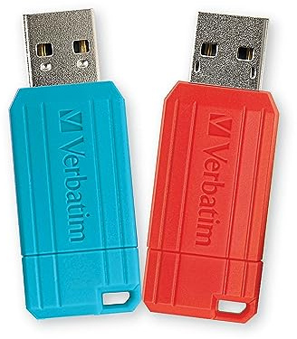 Verbatim Pinstripe 64GB USB 2.0 Flash Drive (24337385)