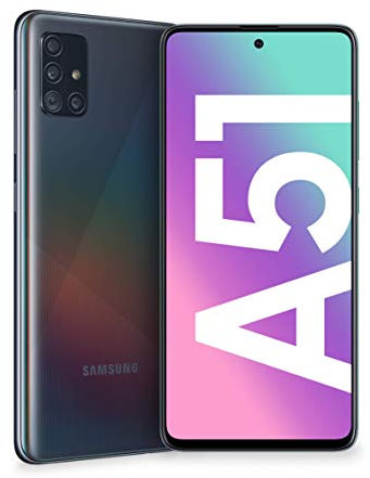 2019 Samsung Galaxy A51 Dual SIM 128GB - Prism Crush Black (Renewed)