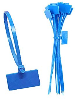 250PCS Nylon Fascette fermacavi Etichette fermacavi autobloccanti per la gestione di cavi, cavi e cavi