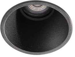 Faro Barcelona 02101402 - FRESH IP65 Einbaulampe schwarz GU10