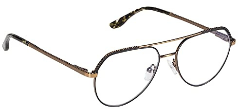 Edison & King Lesebrille Eternity - Brille mit Pilotenform und Premiumgläsern - entspiegelt und gehärtet