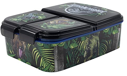 BROTDOSE MIT MEHREREN FÄCHERN | JURASSIC WORLD FRANCHISE THENT