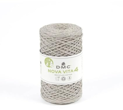DMC - Eco Vita Metallic | Recyceltes Baumwollgarn | 250g - 200m | 6 Farben