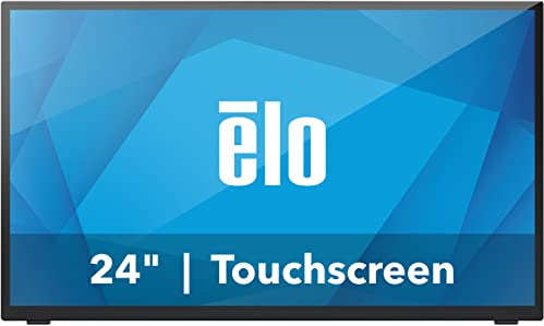 ELO 2470L - Monitor de Pantalla táctil de 24 con Cristal antideslumbrante - 10 Touch, 1920 x 1080, Negro