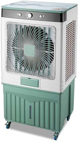 Acondicionadores De Aire Portátiles, Enfriador De Aire Evaporativo con 3 Velocidades De Viento Y Tanque De Agua, Enfriador De Pantano Potente para Uso En La Oficina, El Garaje O La Habitación