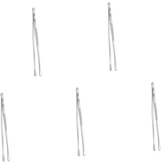 BESPORTBLE 5pcs Barbecue Accessories BBQ Tongs Clip Cooking Tongs for Kitchen Long Tweezers Multifunctional Kitchen Tools
