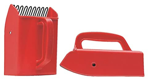 Pssopp Recogedor de Bayas con Peine de Metal, Ergonómico para Arándanos, Arándanos, Moras, Moras, Grosellas Rojas, Herramienta para Cosechar Bayas, Recolector de Frutas, Herramienta de