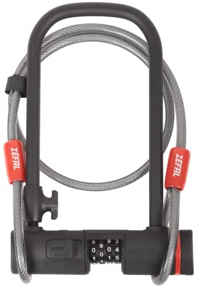 Zéfal Uni K-traz U13 Code Cable lås, svart