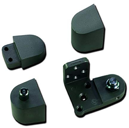 Pacific Doorware US Aluminum Style Storefront Door Pivot Hinge (Duronotic Bronze, Left Hand)