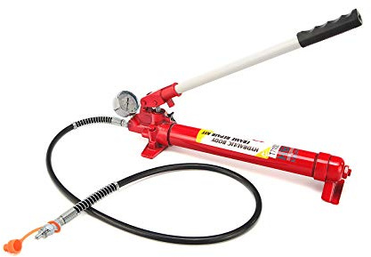 HBM 10 Tonnen Hydraulikpumpe mit Manometer