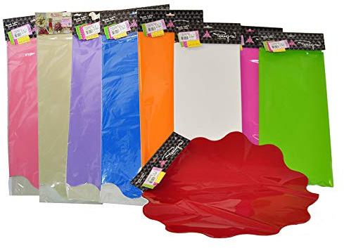 Zelda Bomboniere N 50 Sottovaso Fondo Pieno 2l.35MY D.50 Cm Lucido Decorazione Confezionamento - Bianco