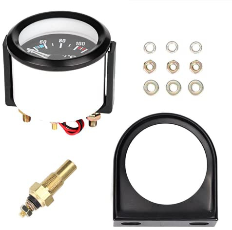 Wassertemperaturmessgerät – Werkzeug für Instrument, Universal-Wassertemperaturmessgerät, digital, Auto, 52 mm, LED