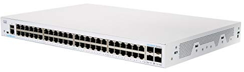 Cisco Business CBS250-48T-4G Interrupteur Intelligent | 48 Ports GE | 4 x 1 G SFP | Protection à Vie limitée (CBS250-48T-4G)