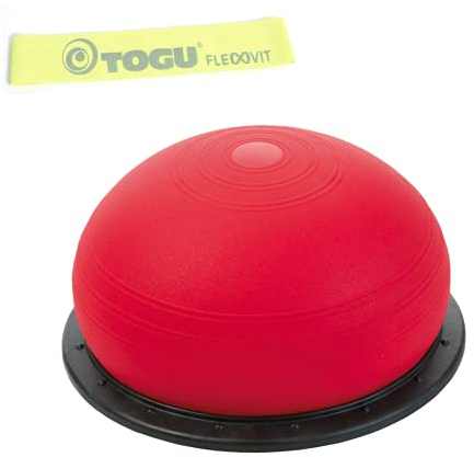 Workout Kombi-Set TOGU Jumper mini Balancetrainer und Flexvit Mini Band leicht/gelb