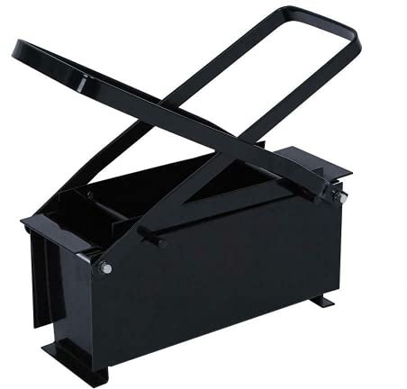 Sorandy Paper Log Briquette Makers, Iron Easy Use Fine Workmanship Briquette Makers DIY Strong Structure Practical for Fire Stove