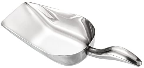 PATIKIL Glace Cuillère, Inox Acier 12x3.5 Petit Glace Tissuant Utilité Pelle pour Cuisine Tige Fête, Argent