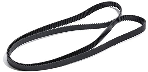 ACINRA Ctongrun-3D-Drucker-Zahnriemen 2GT GT2 Gummi Zahnriemen 6/10mm Riemenbreite 2GT-236/270/278/334/344/570/740mm Länge, 1St, Langlebig und Abriebfest(2GT 740mm 370T,6mm)