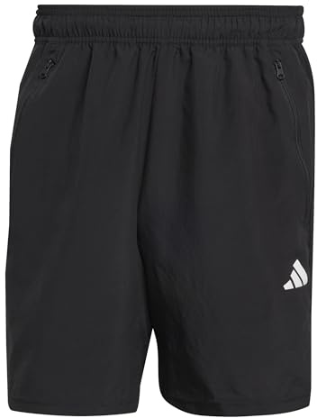 Adidas Herren Train Essentials Woven Training Shorts, Black/White, 3XL 7 inch