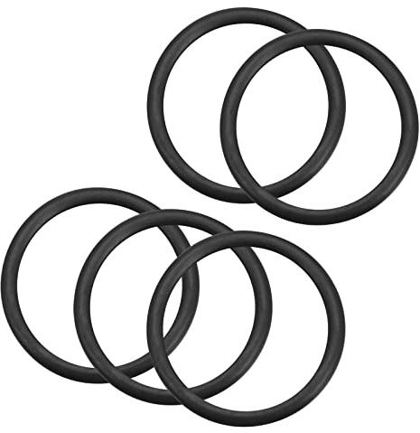 QUARKZMAN Nitrilkautschuk O-Ringe Schwarz 31mm x 24mm x 3,5mm 5 Stücke | Rund Dichtungsscheibe für Wasserhahn Klempner Reparatur Dichtung Verbindung