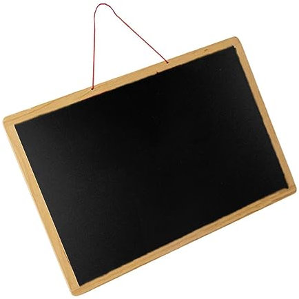 STOBOK 1stück Doppelseitige Tafel Magnettafel Aus Holz Praktische Schreibtafel Für Nachrichten Und Zeichnungen Wanddekoration Für Zuhause
