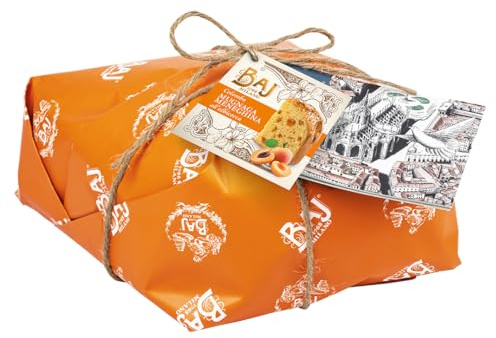 BAJ 1768 - La Colomba alla Mugnaga Menghina 1kg: L’Antica Ricetta Milanese con Albicocche in Raffinato Incarto Storico.