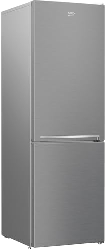 Beko RCSA366K50XBN b300 Kühl-Gefrierkombination, 343 Liter Nutzvolumen, HarvestFresh, Smooth Fit: 90 Grad Türöffnung, 223 l Kühlen, 120 l Gefrieren, 3 Gefrierschubladen, 35 dB, Edelstahllook