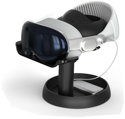 VR Headset Display Holder For Vision Pro Headset, VR Display Stand Mount Station Space Saving for Apple Vision Pro Accessories