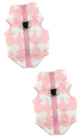 CORHAD 2stücke Pet Dog Winter Vest wasserdichte Warme Hundejacke Für Kleine Hunde Atmungsaktives Material s Für Herbst Und Winter